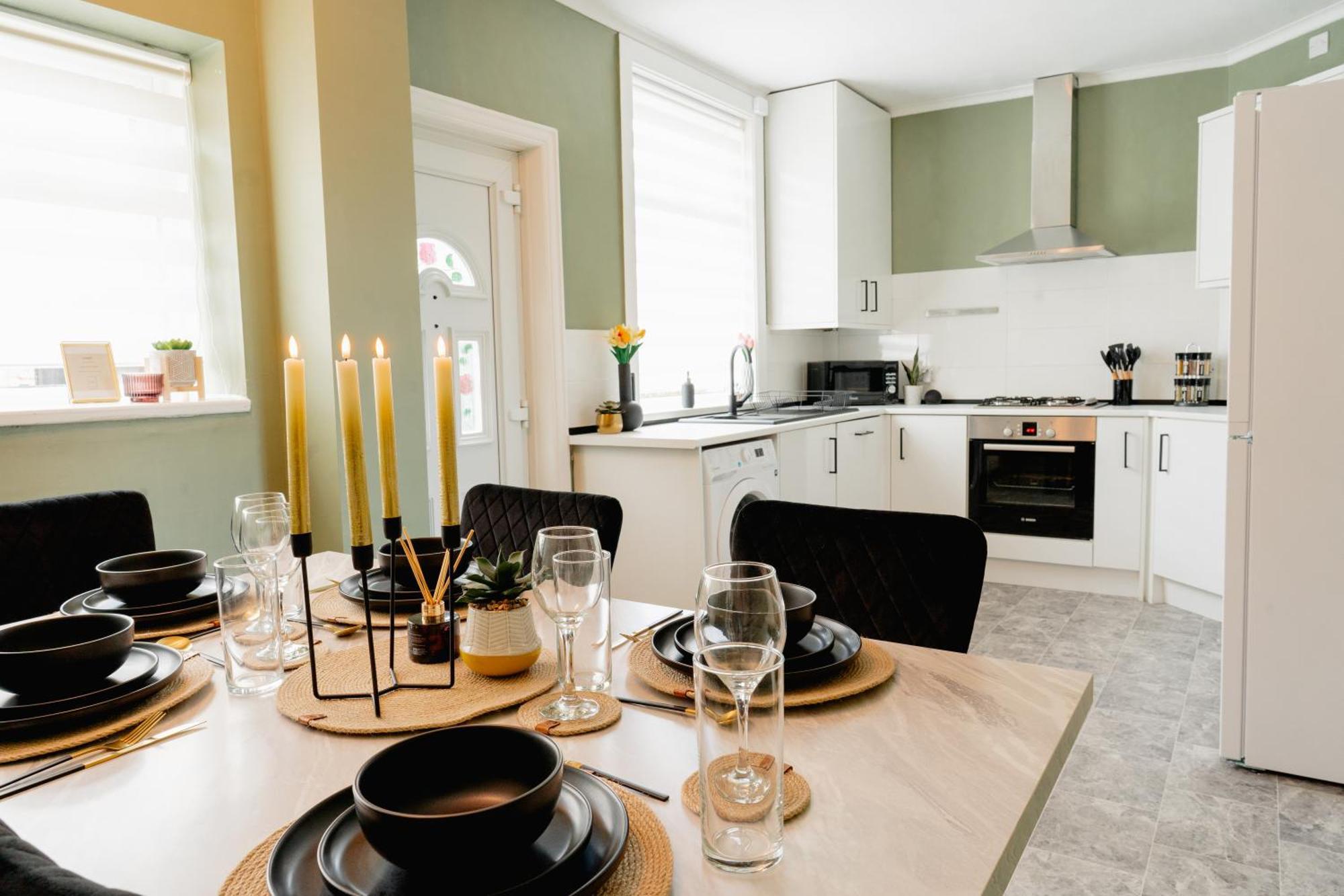 Bowling Terrace By Above Rubies - Stylish, 3 Bedroom, Pet Friendly House In Скиптон Экстерьер фото